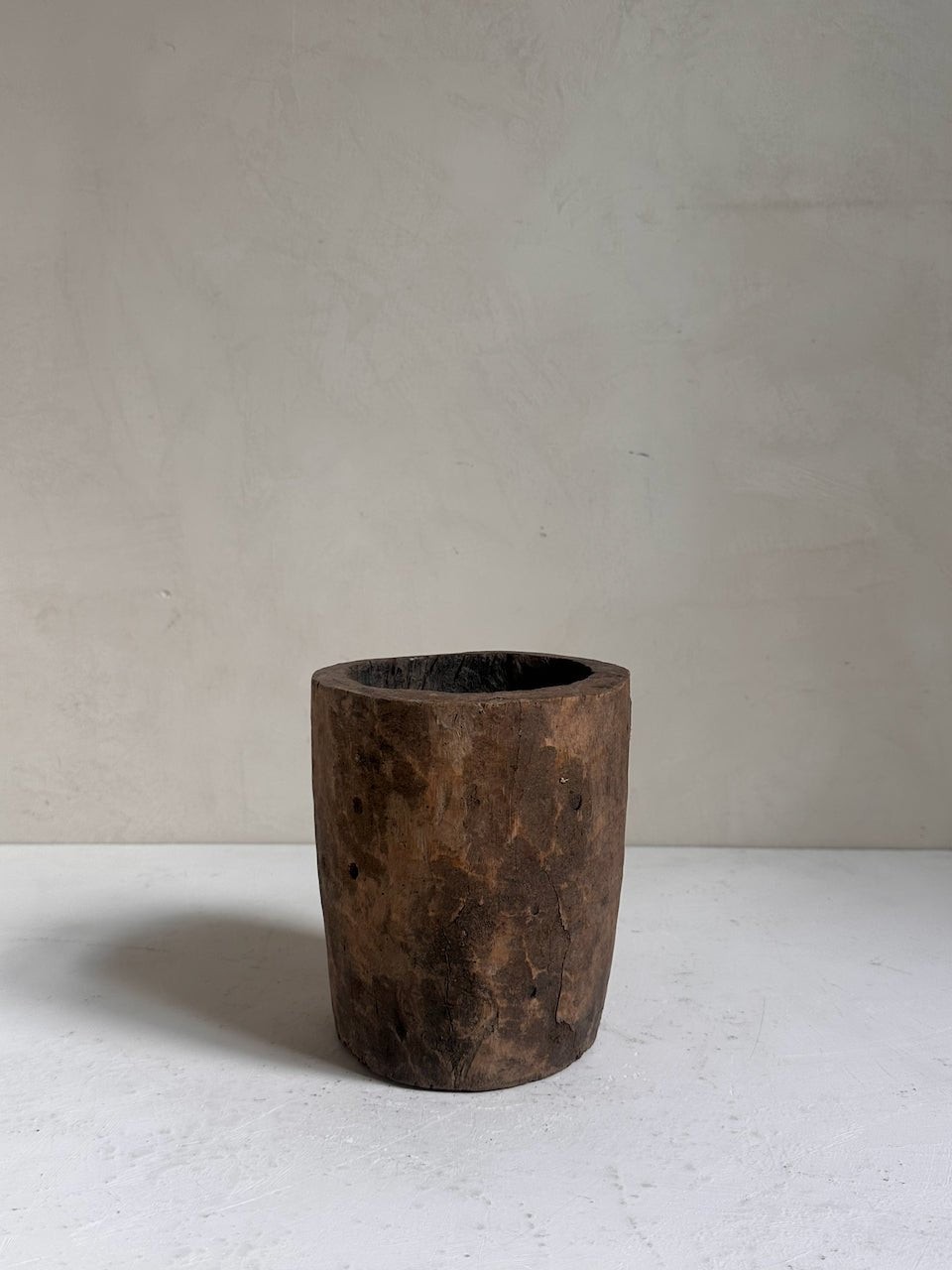 The Corner - Wooden mortar N° 18 - Decoration