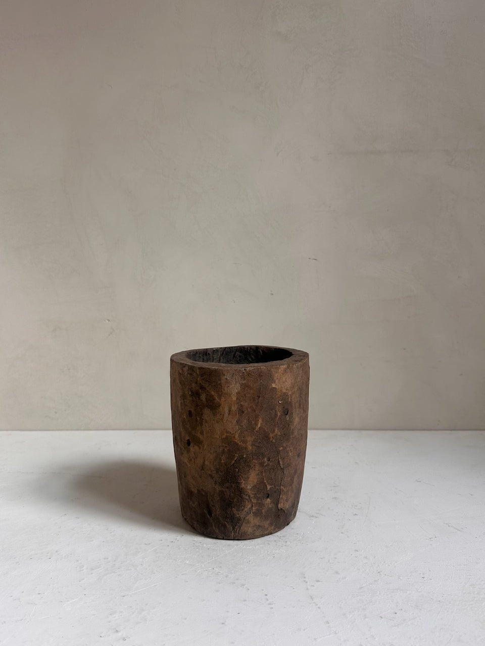 The Corner - Wooden mortar N° 18 - Decoration