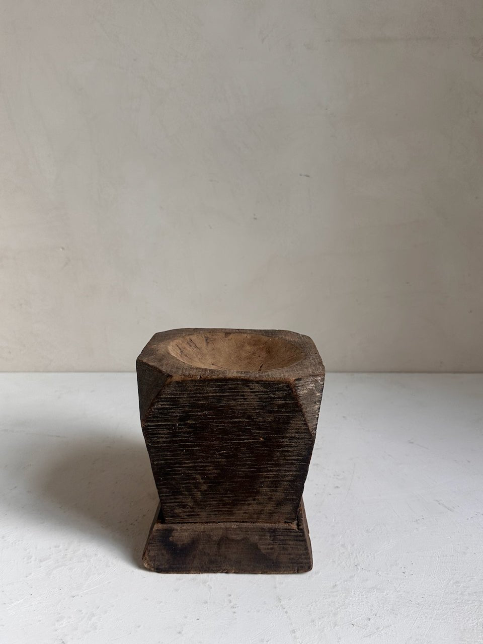 The Corner - Wooden mortar N° 20 - Decoration