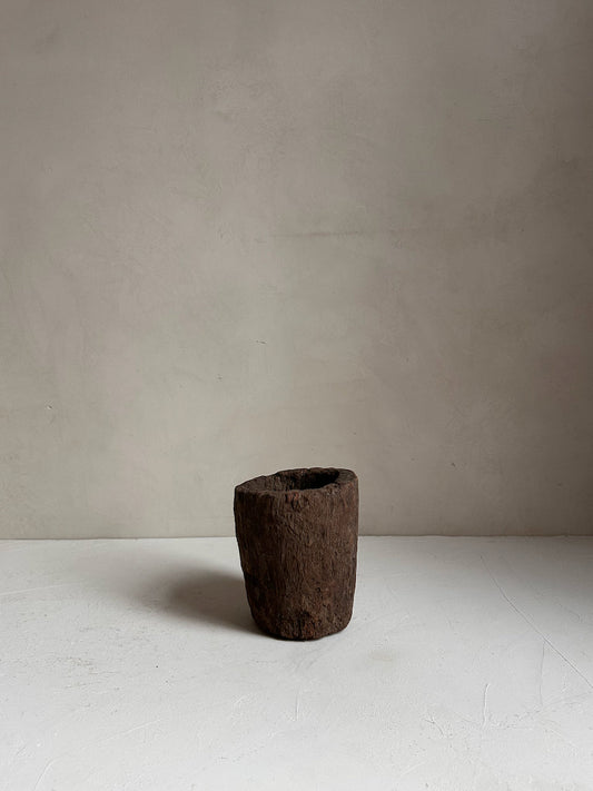 The Corner - Wooden mortar N° 21 - Decoration