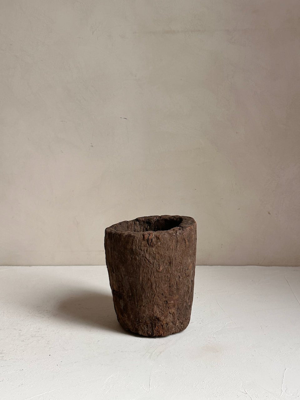 The Corner - Wooden mortar N° 21 - Decoration