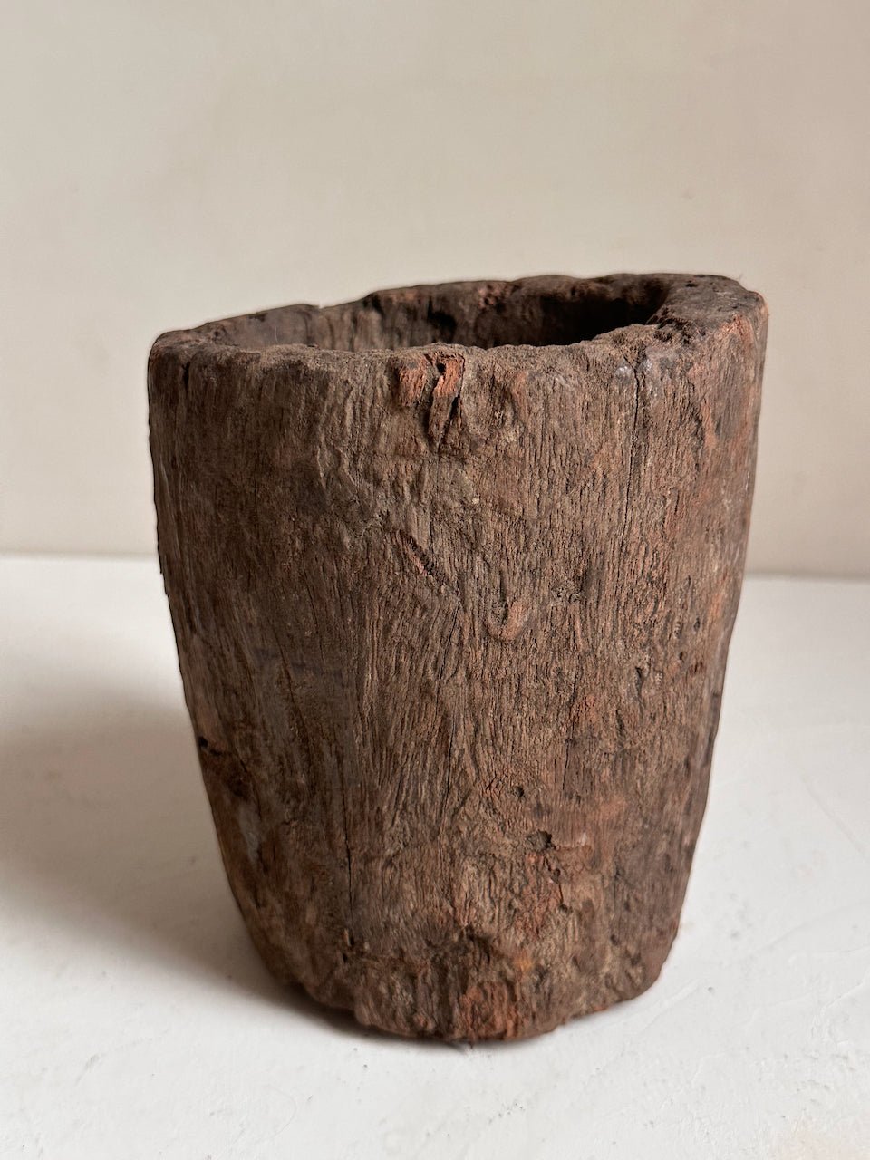 The Corner - Wooden mortar N° 21 - Decoration