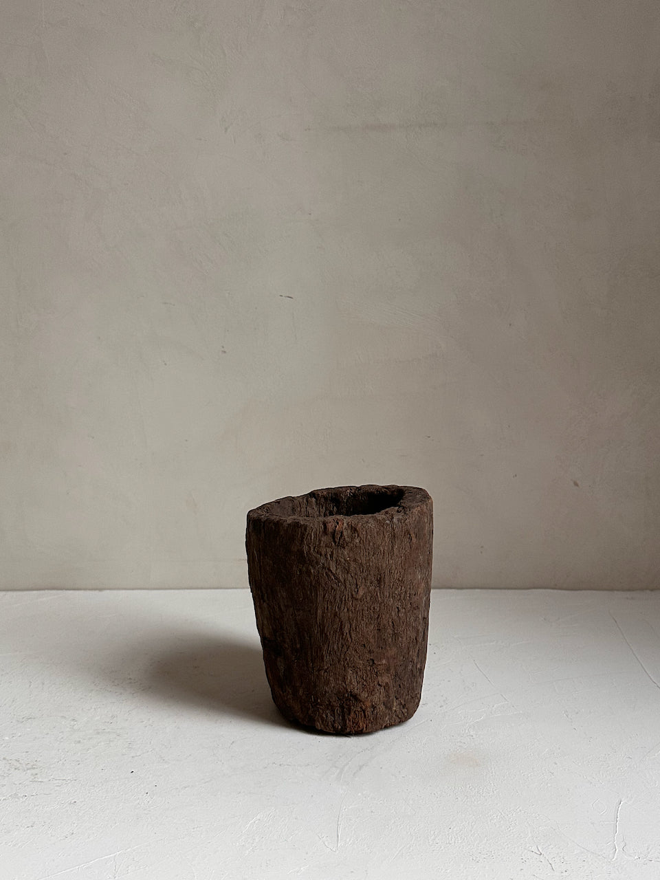 The Corner - Wooden mortar N° 21 - Decoration