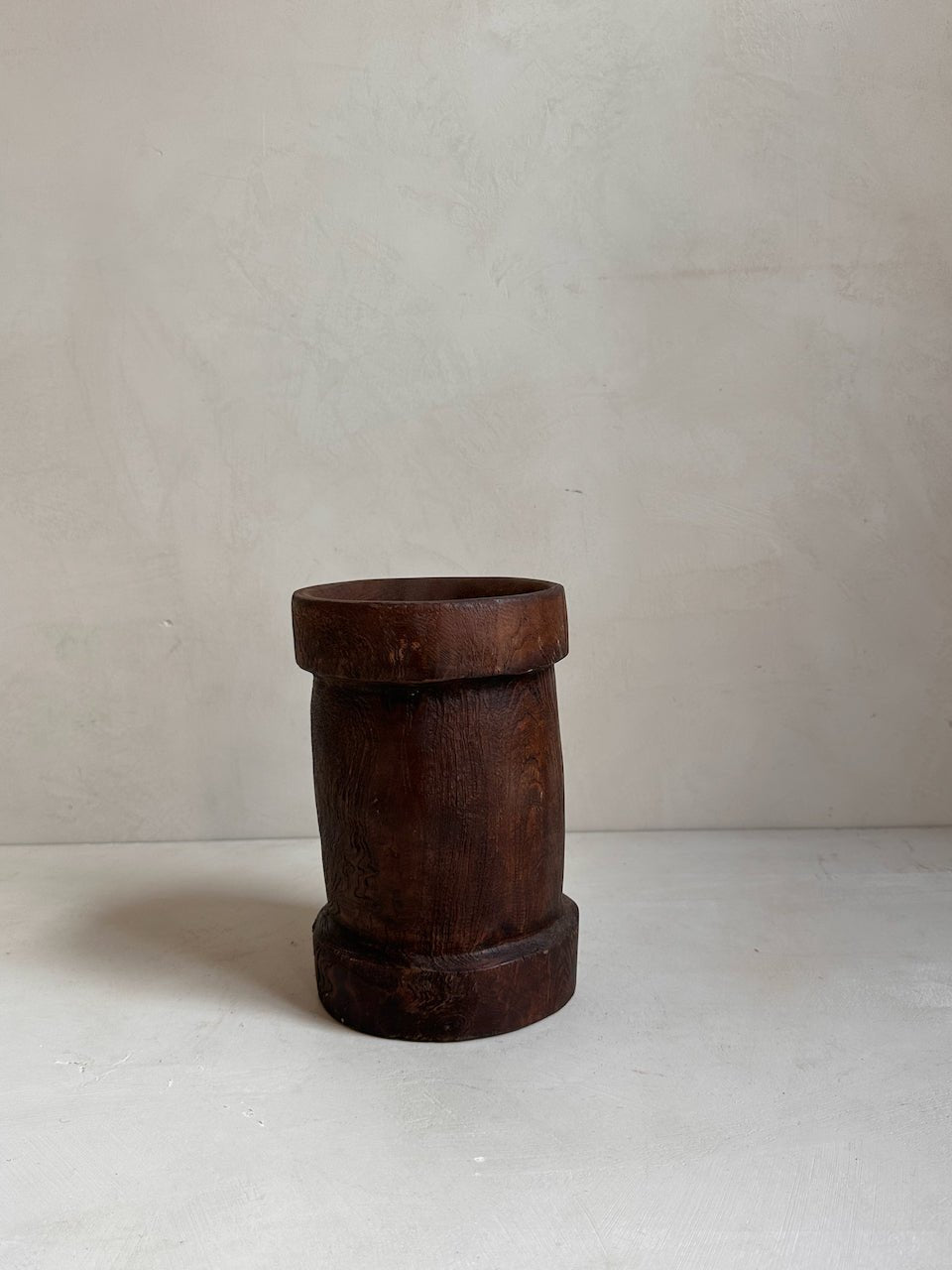 The Corner - Wooden mortar N° 6 - Decoration