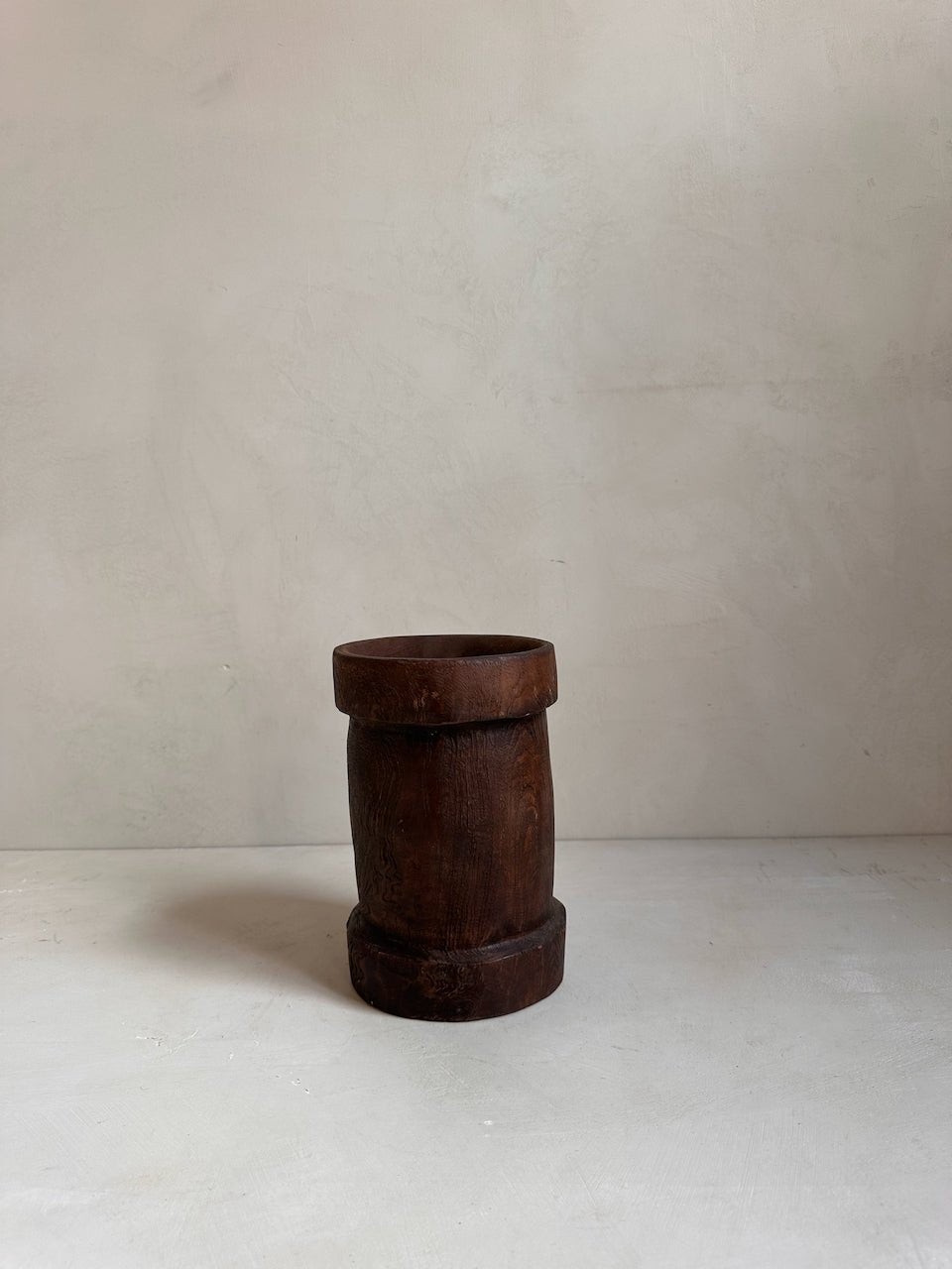 The Corner - Wooden mortar N° 6 - Decoration