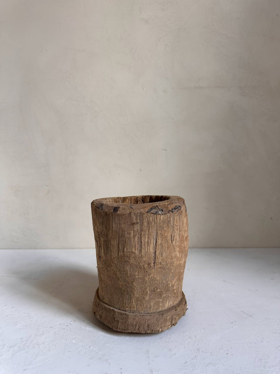 The Corner - Wooden mortar N° 9 - Decoration