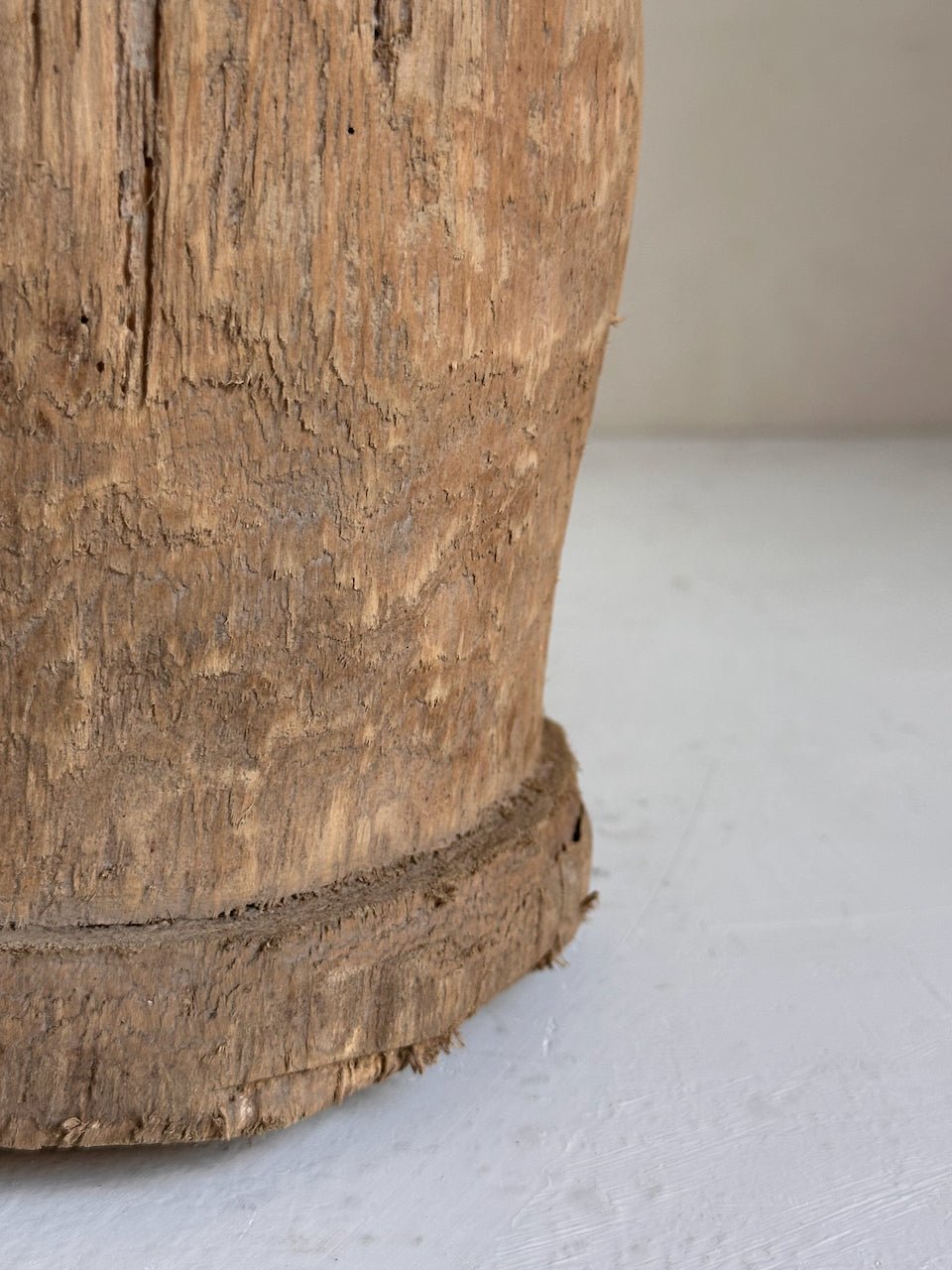 The Corner - Wooden mortar N° 9 - Decoration
