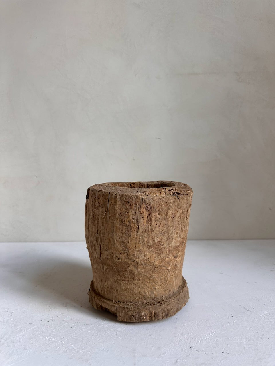 The Corner - Wooden mortar N° 9 - Decoration