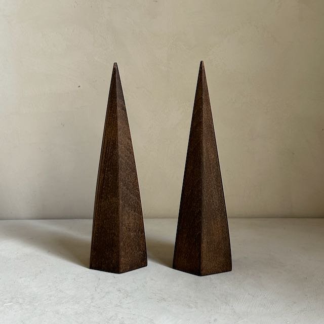 The Corner - Wooden pyramid N°2 - Decoration