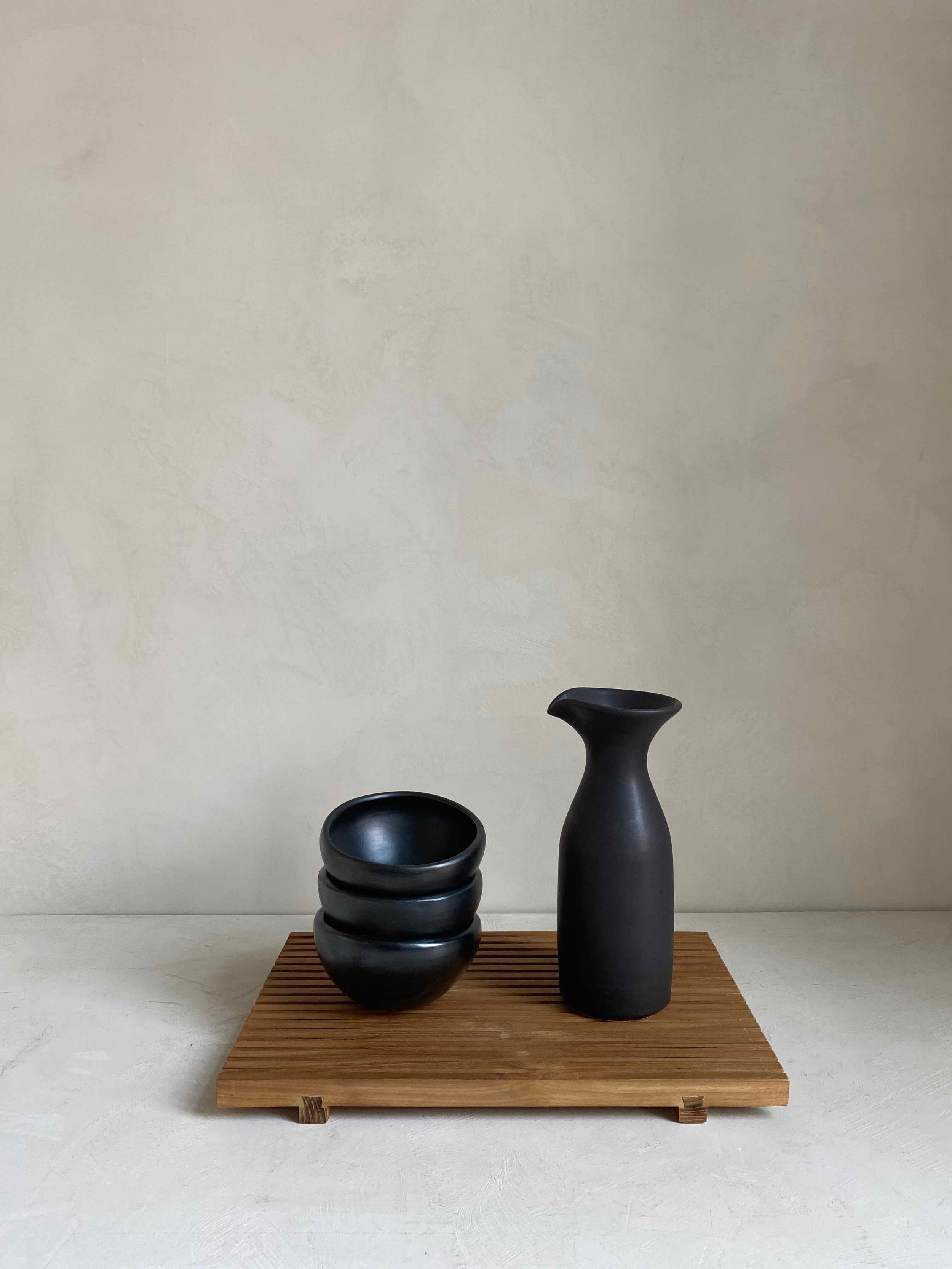 The Corner - Wooden tray with slats - 
